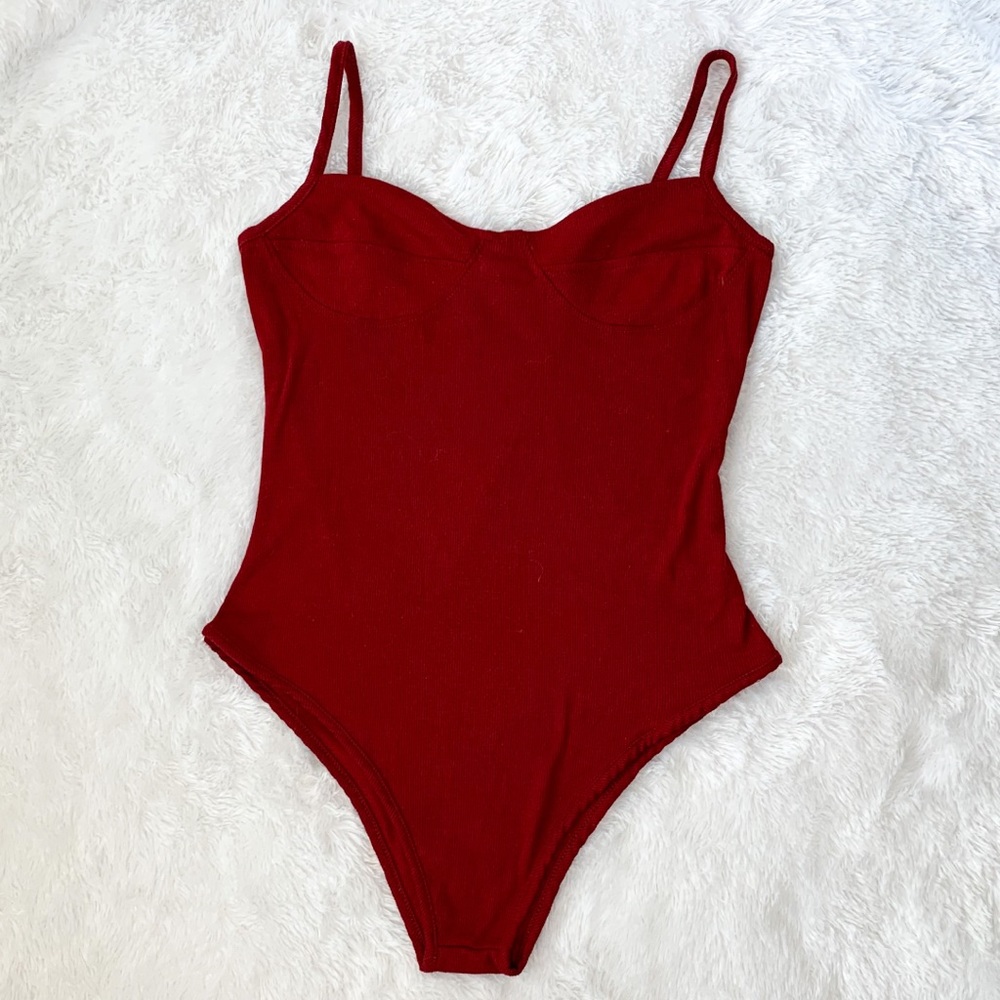 Spaghetti tank bodysuit